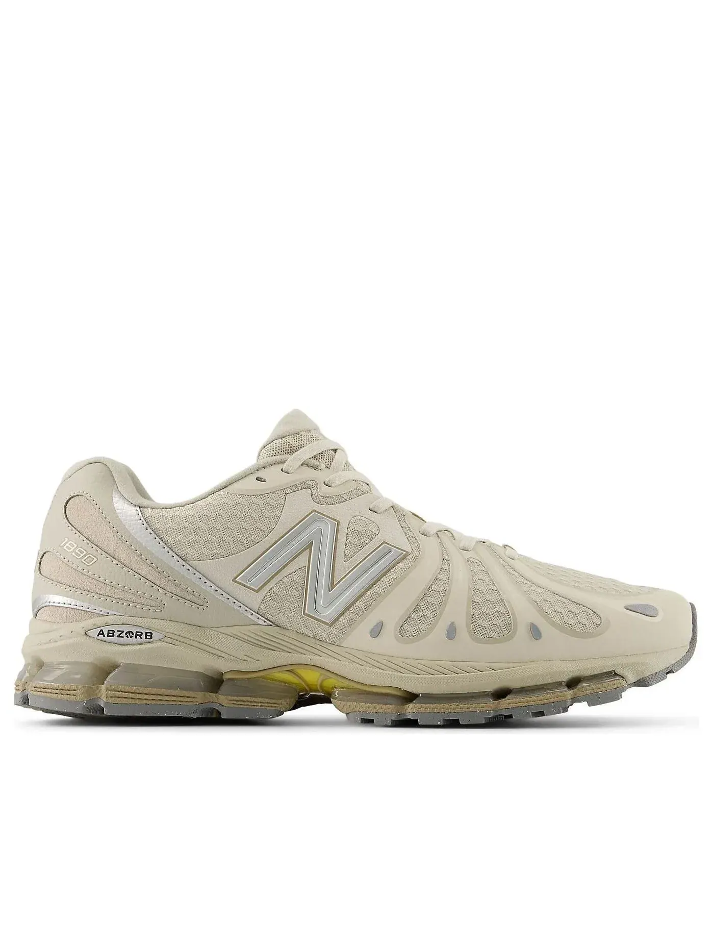 Мужские кроссовки с шнуровкой New Balance 1890 Linen — изображение 2 из 6, бежевый