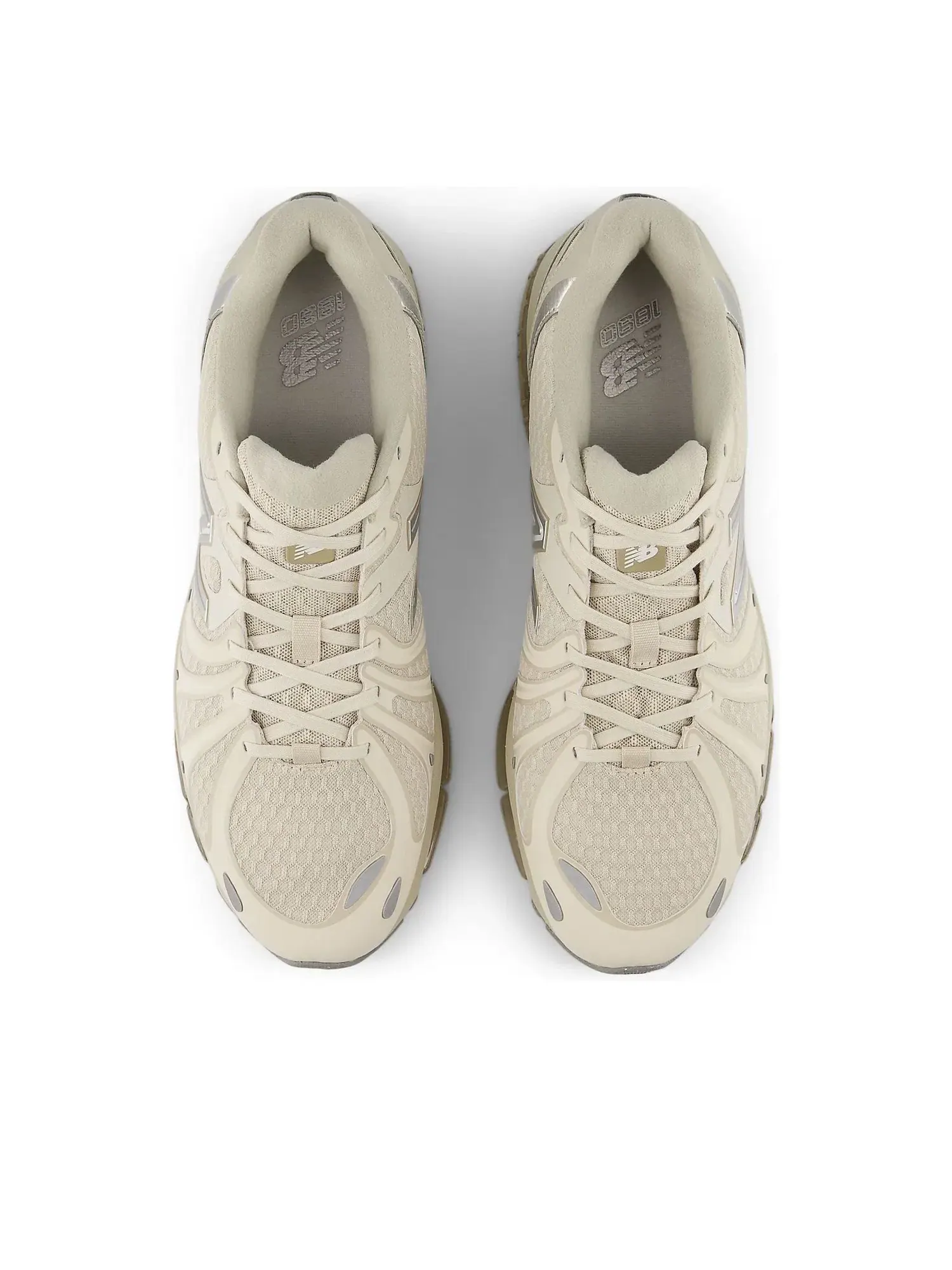 Мужские кроссовки с шнуровкой New Balance 1890 Linen — изображение 3 из 6, бежевый