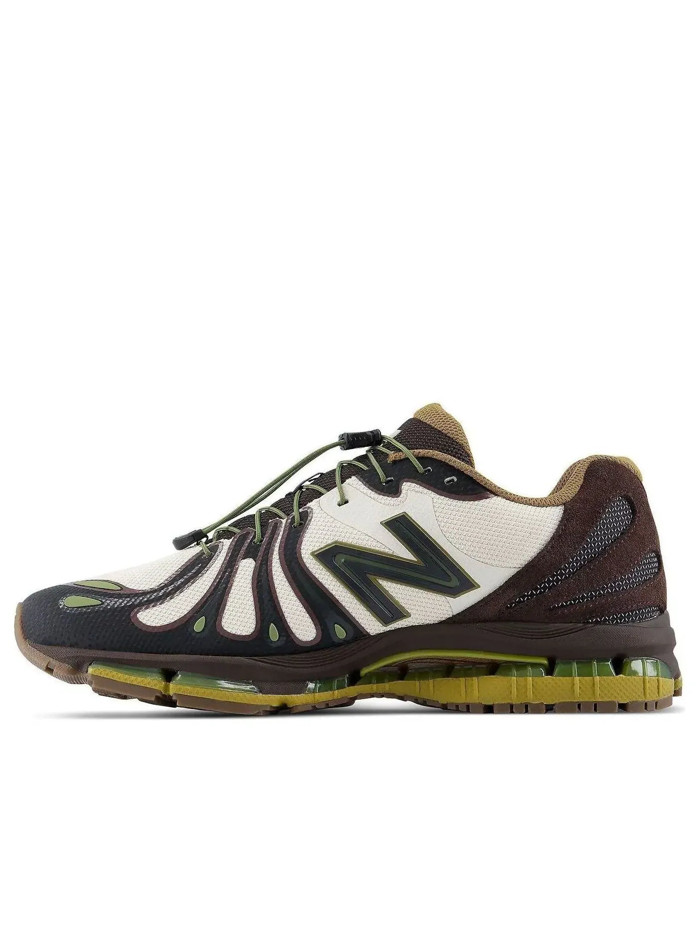 Мужские кроссовки с закрытой шнуровкой New Balance 1890 Linen Dark Brown — изображение 1 из 6, белый