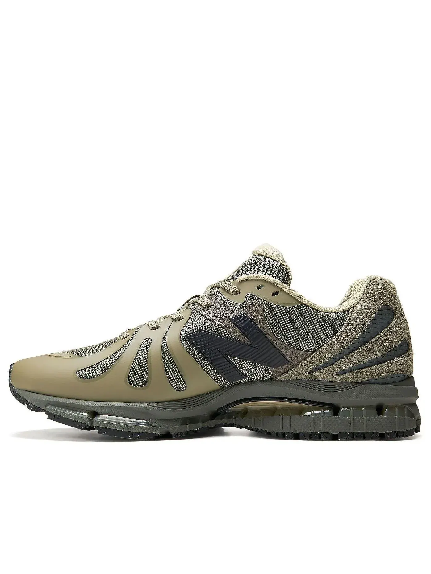 Мужские кроссовки с высоким верхом New Balance x Stone Island 1890 — изображение 1 из 5, зеленый