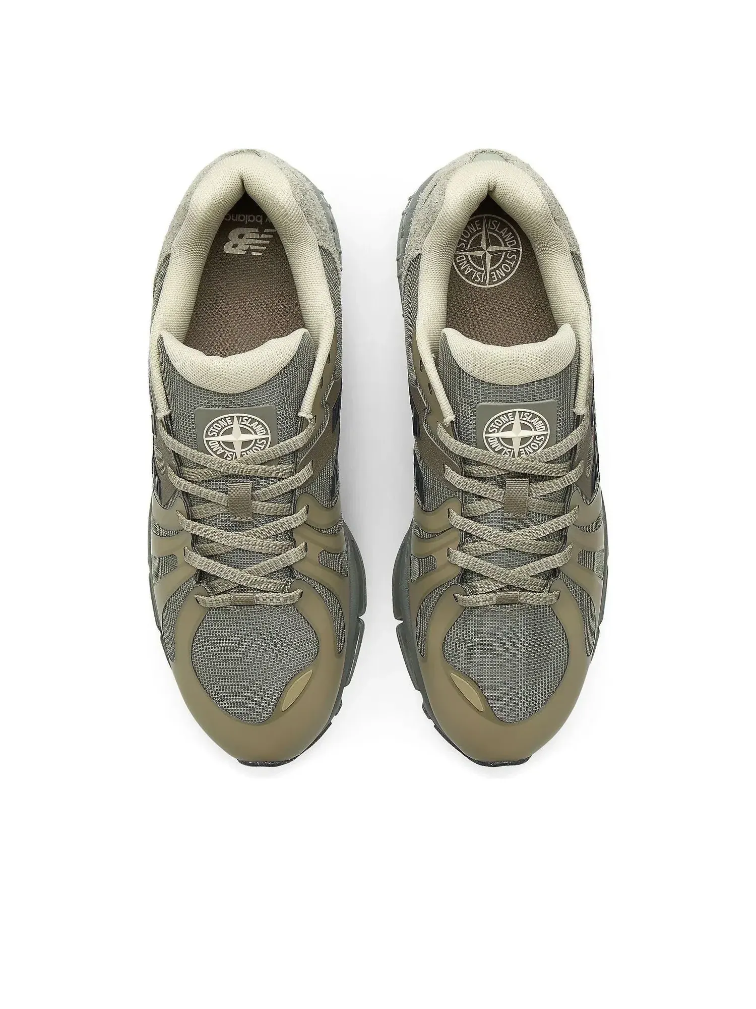 Мужские кроссовки с высоким верхом New Balance x Stone Island 1890 — изображение 3 из 5, зеленый