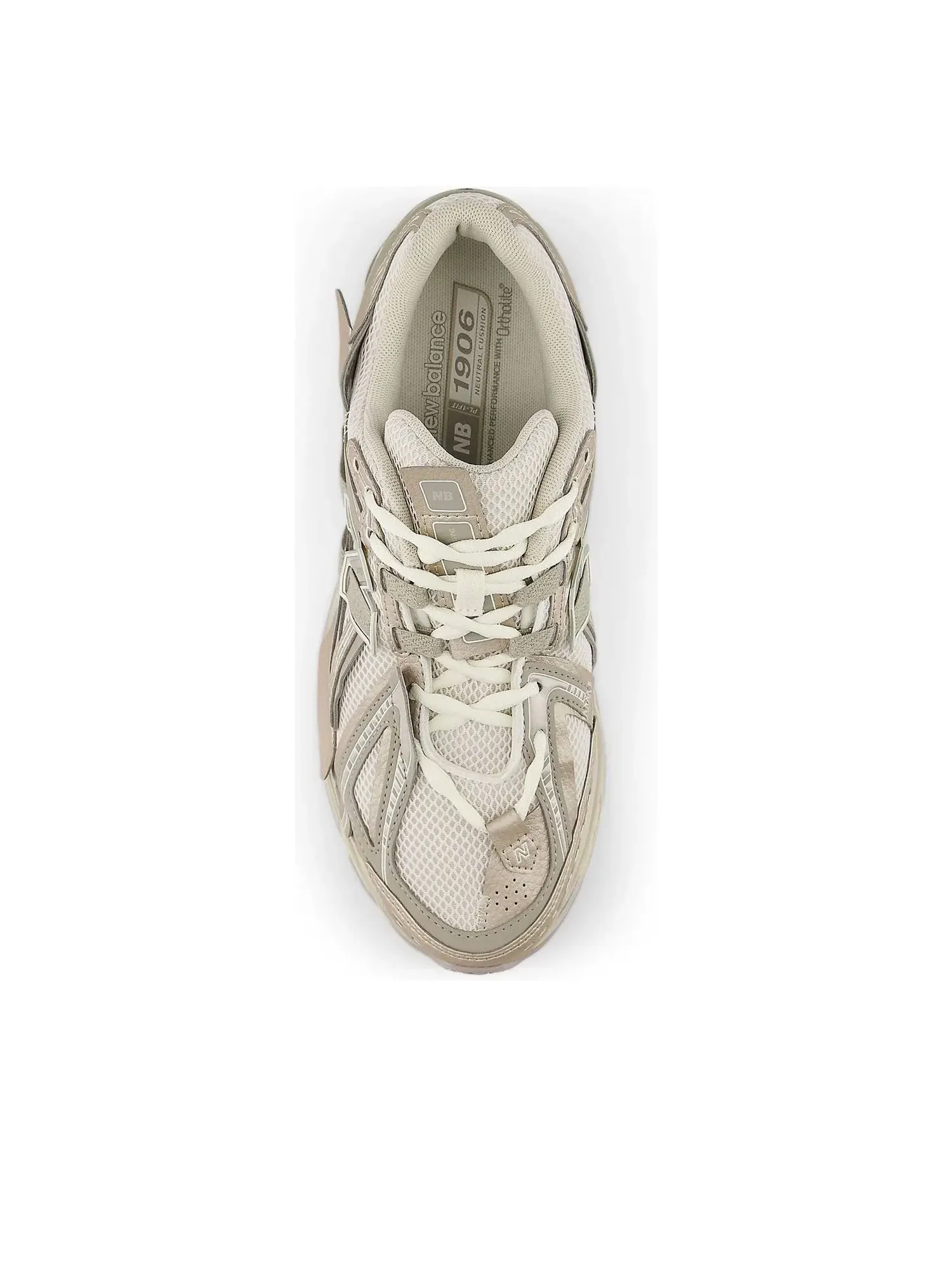 Кроссовки New Balance 1906A 'Sea Salt Arid Stone' — изображение 3 из 5, бежевый