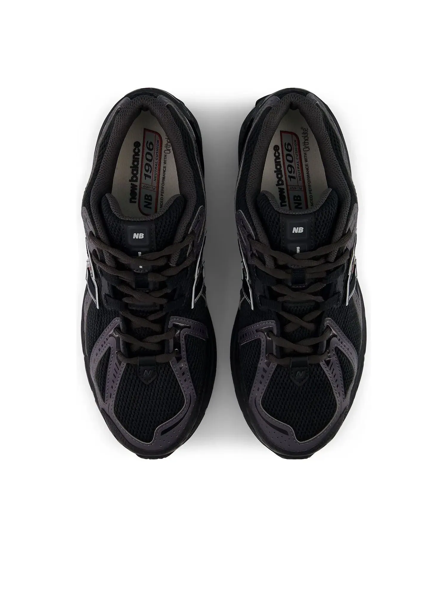 Мужские кроссовки с шнуровкой New Balance 1906 — изображение 3 из 6, черный