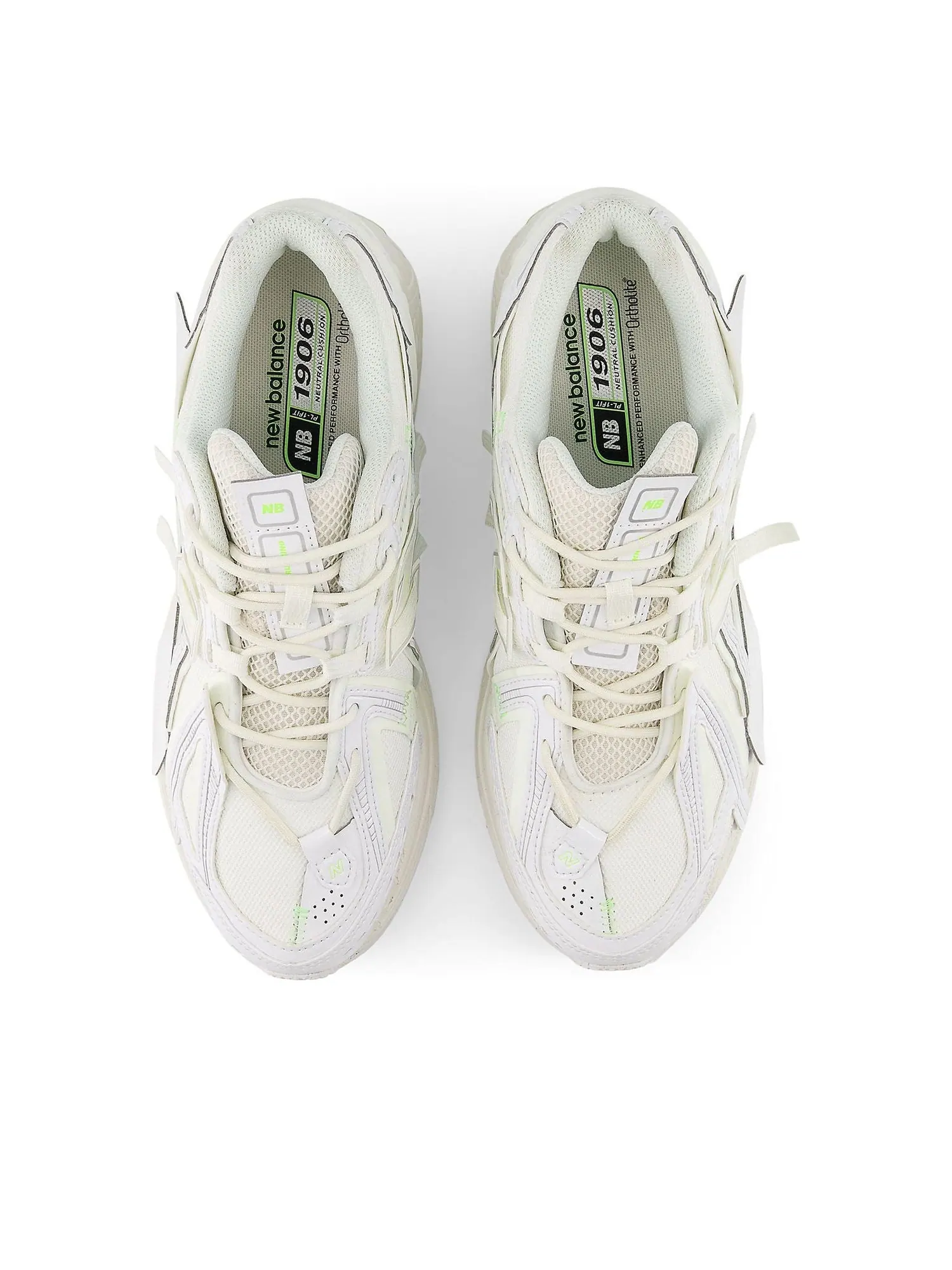 Кроссовки New Balance 1906A 'White Green' — изображение 4 из 6, белый