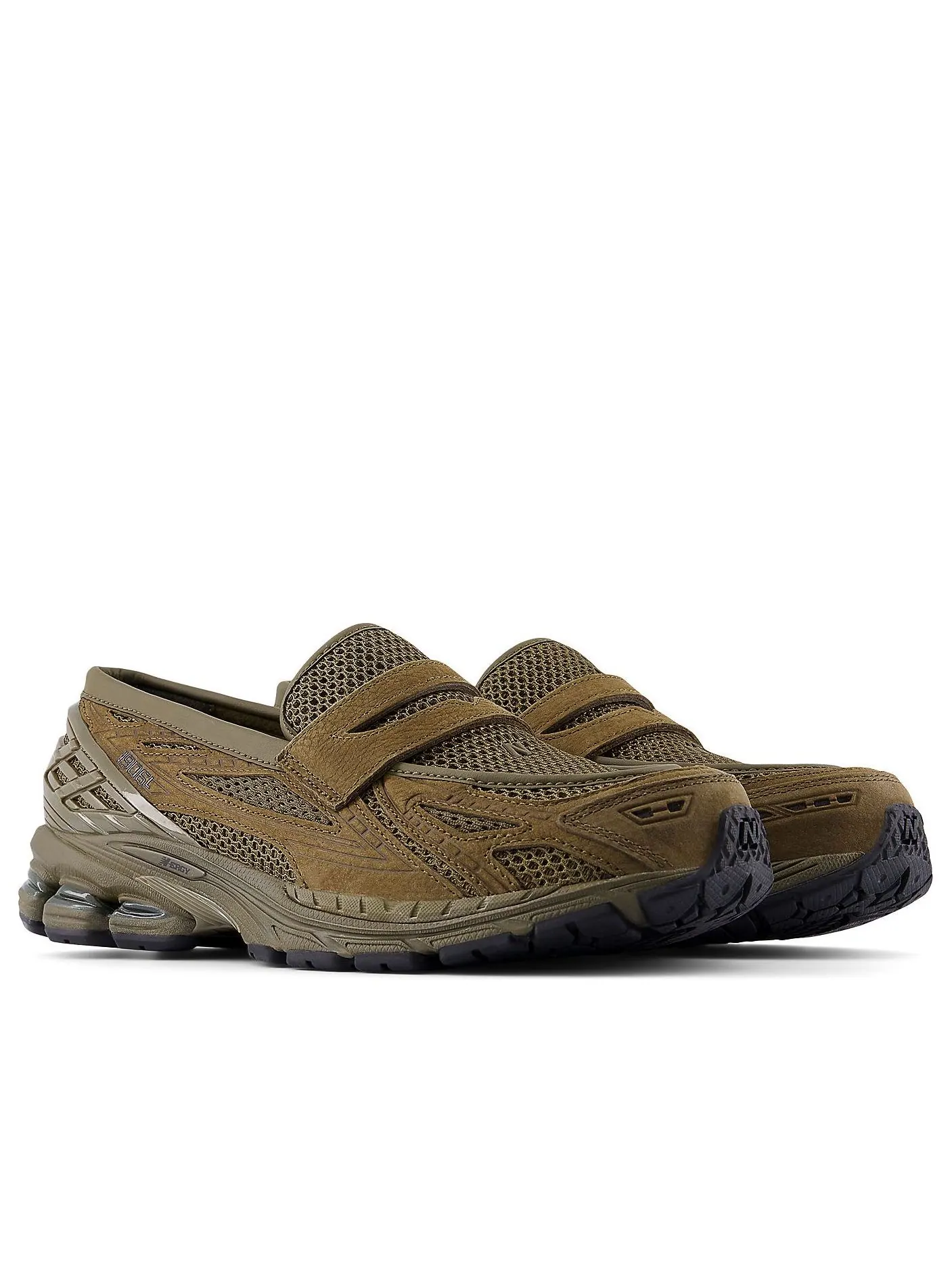 Кроссовки New Balance 1906L Loafer 'Olive Khaki' — изображение 3 из 6, оливковый зеленый