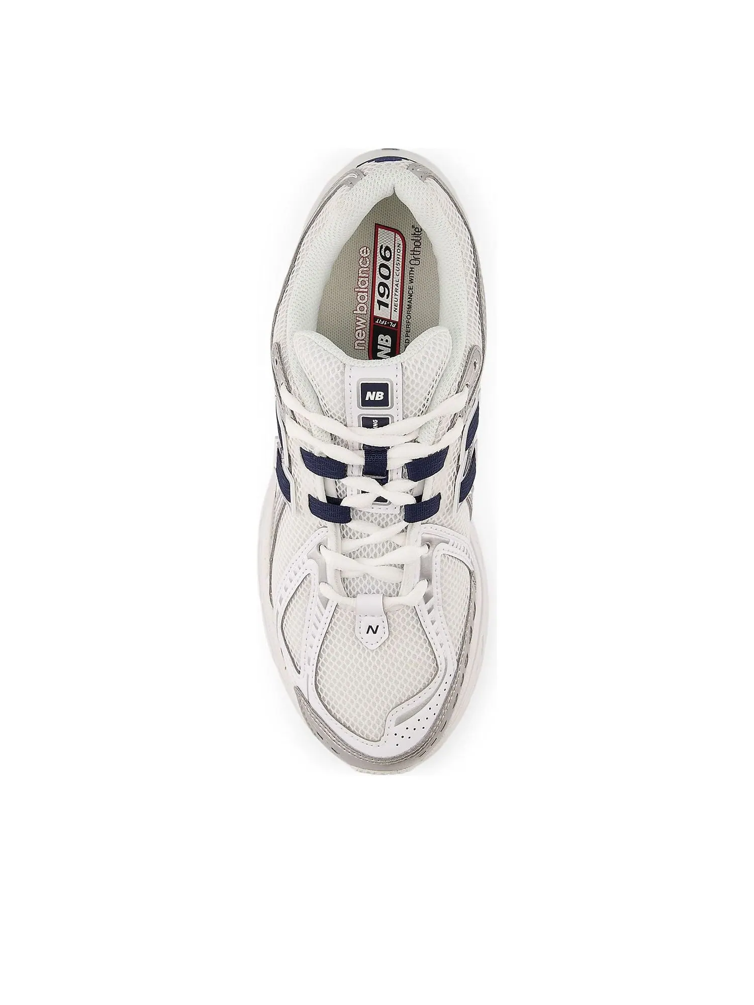 Кроссовки New Balance 1906R 'White Silver Navy' — изображение 2 из 5