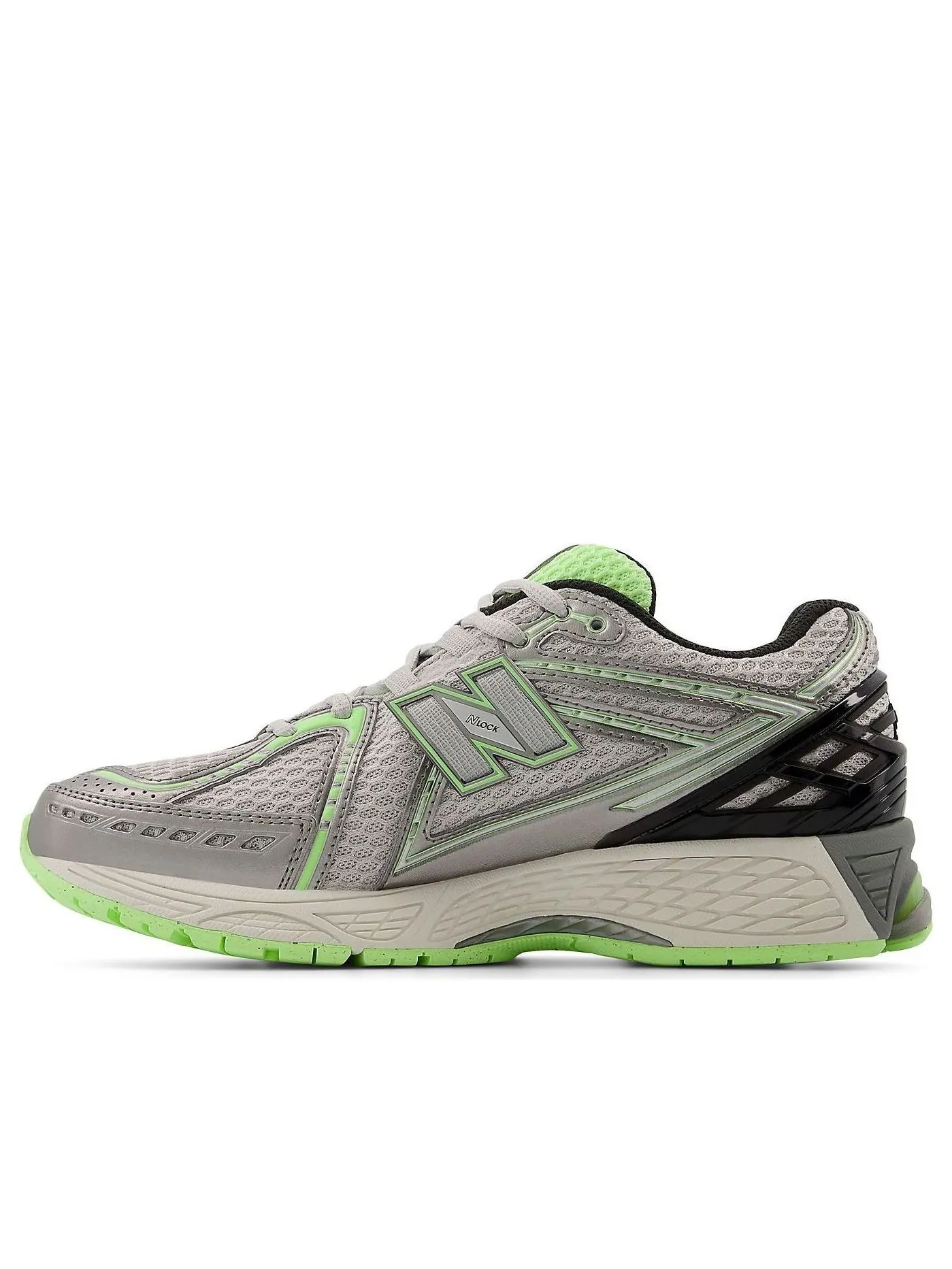 Кроссовки New Balance 1906R 'Dark Silver Metallic Mint Flash' — изображение 1 из 6