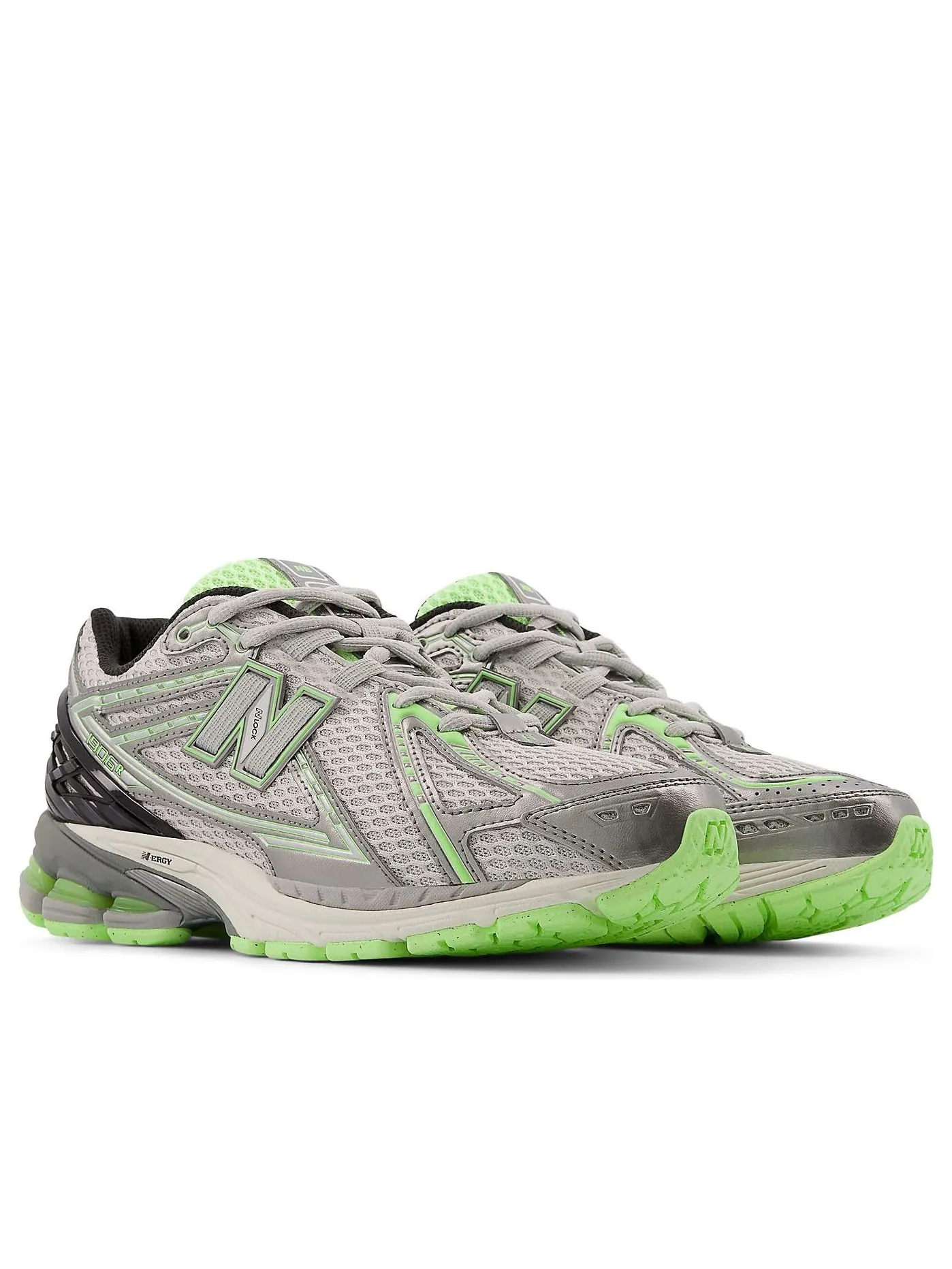 Кроссовки New Balance 1906R 'Dark Silver Metallic Mint Flash' — изображение 4 из 6