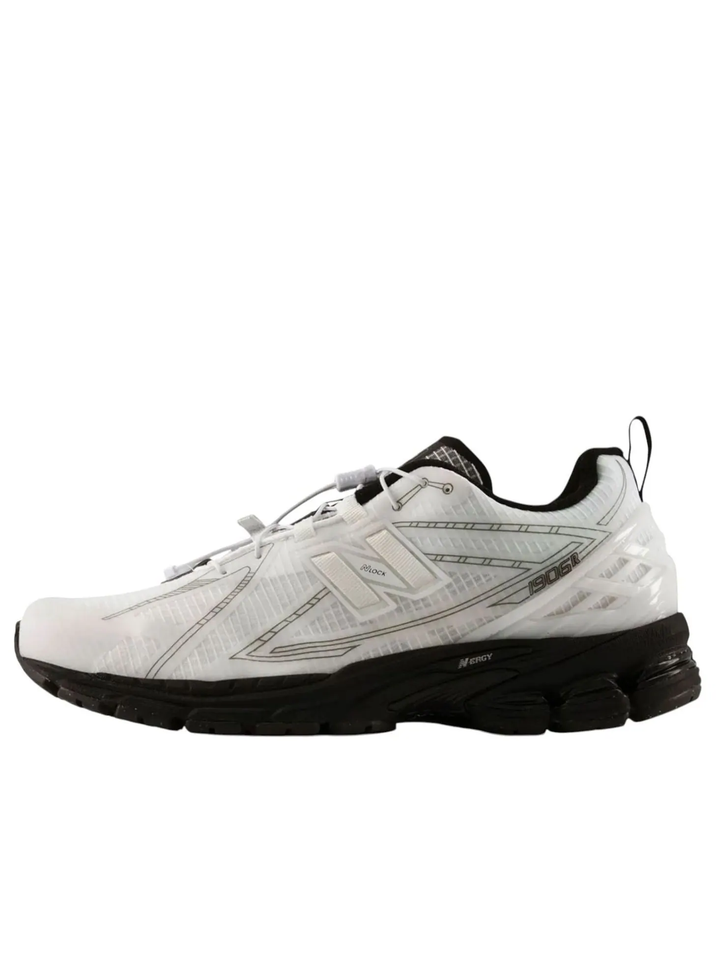 Кроссовки New Balance 1906R 'White Black' — изображение 1 из 6, белый