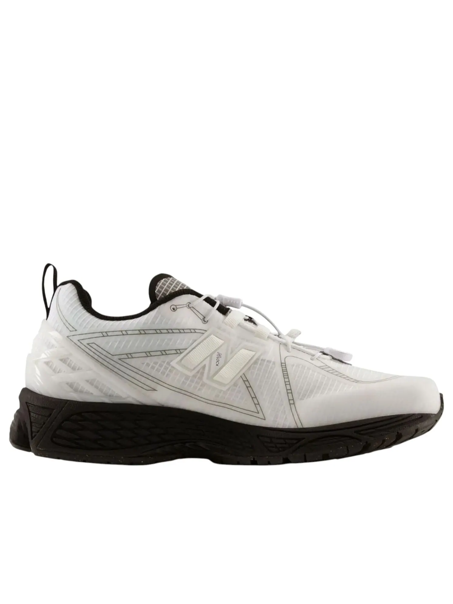 Кроссовки New Balance 1906R 'White Black' — изображение 6 из 6, белый