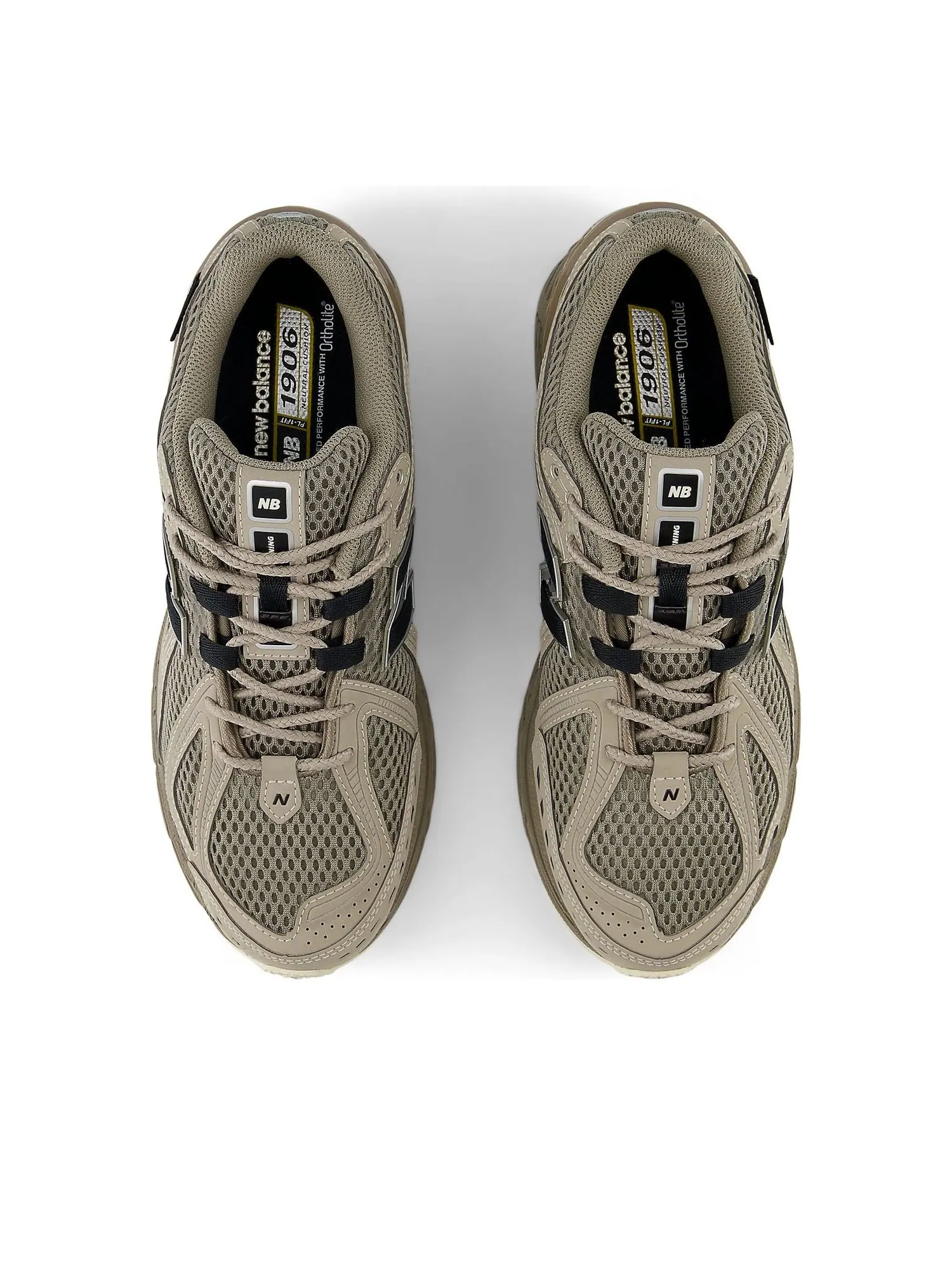 Кроссовки New Balance 1906R 'Cordura Olive' — изображение 2 из 6, оливковый/бежевый