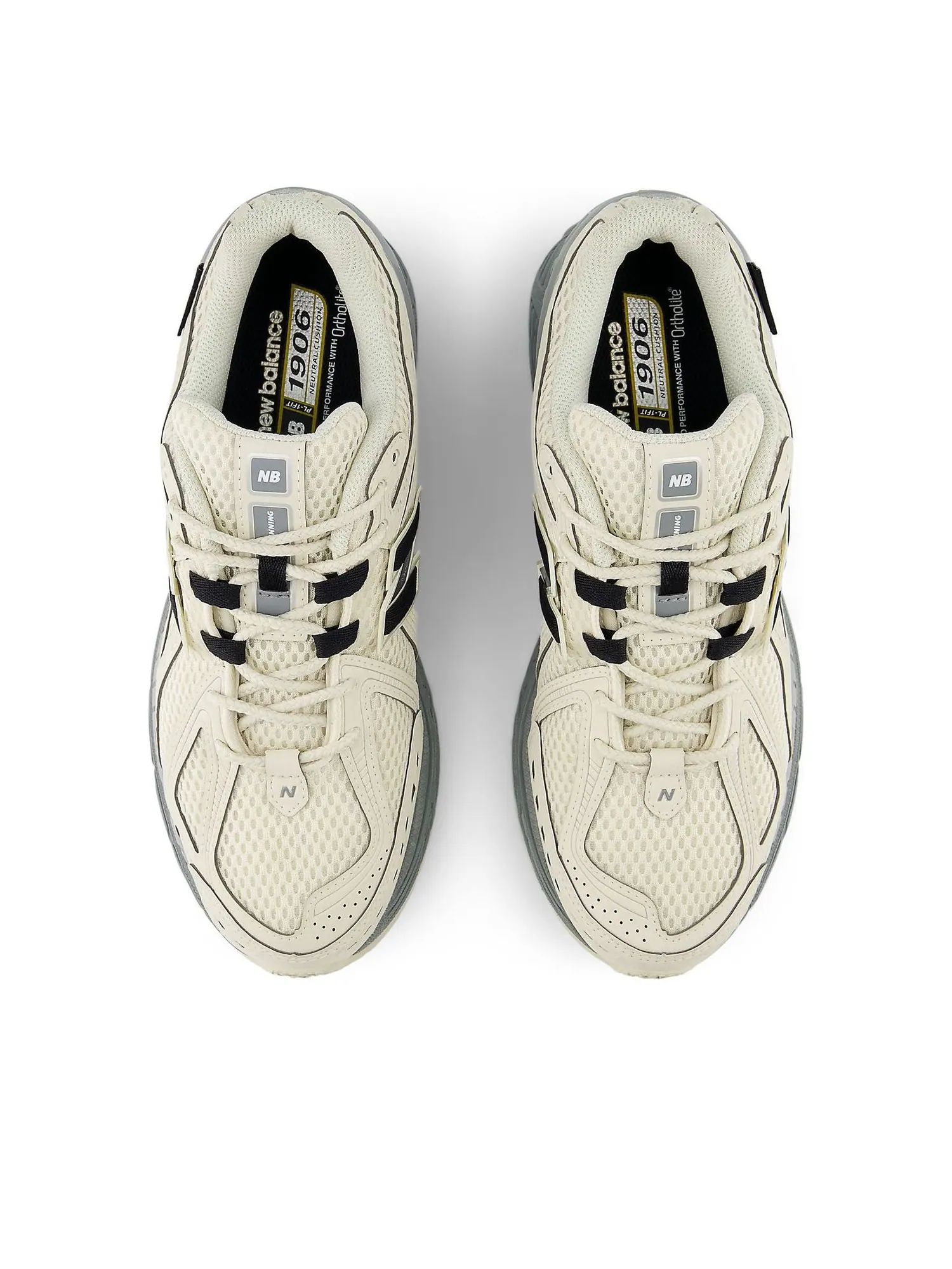 Кроссовки New Balance 1906R Cordura 'Tan Black' — изображение 3 из 5, бежевый/черный