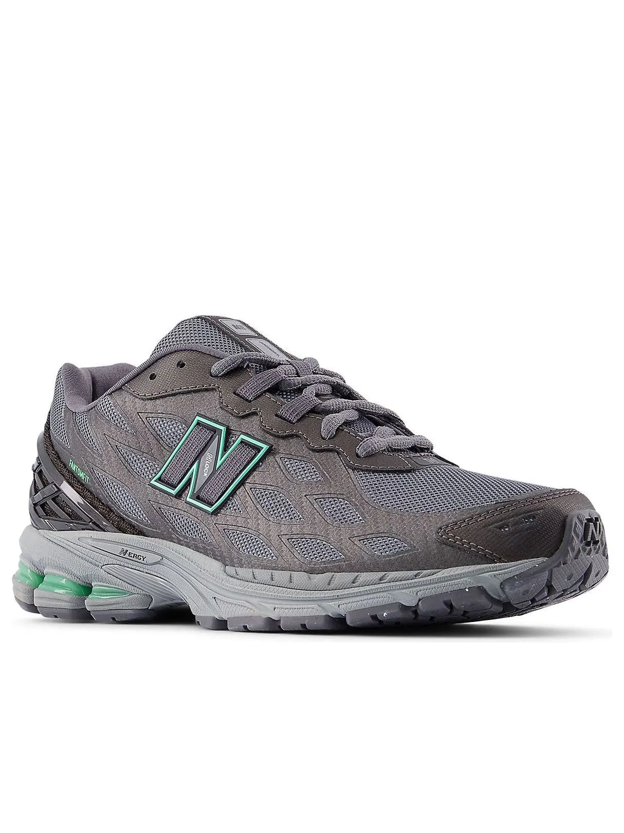 Кроссовки New Balance 1906W 'Black Metallic Green' — изображение 2 из 5, серый
