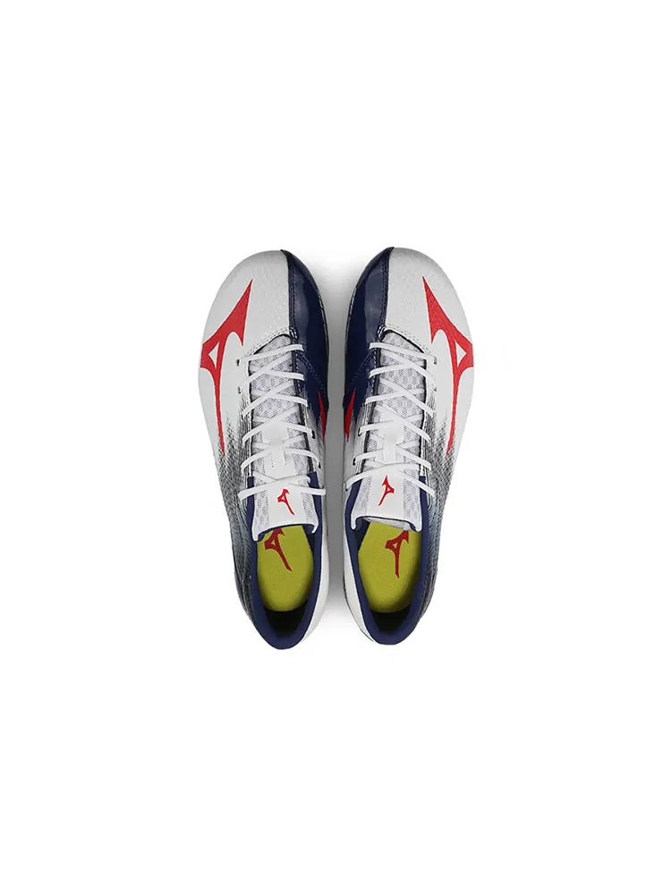 Беговые кроссовки Mizuno Geo Versus FX 'White Blue Red' — изображение 3 из 4, белый