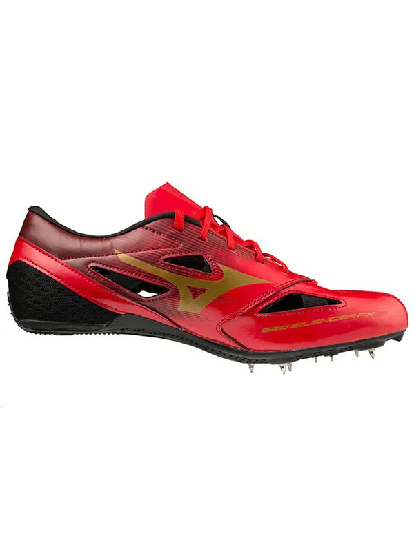 Кроссовки geo silencer fx 'red black' Mizuno — изображение 2 из 4, красный/черный