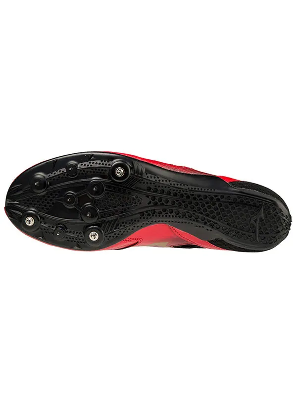 Кроссовки geo silencer fx 'red black' Mizuno — изображение 4 из 4, красный/черный