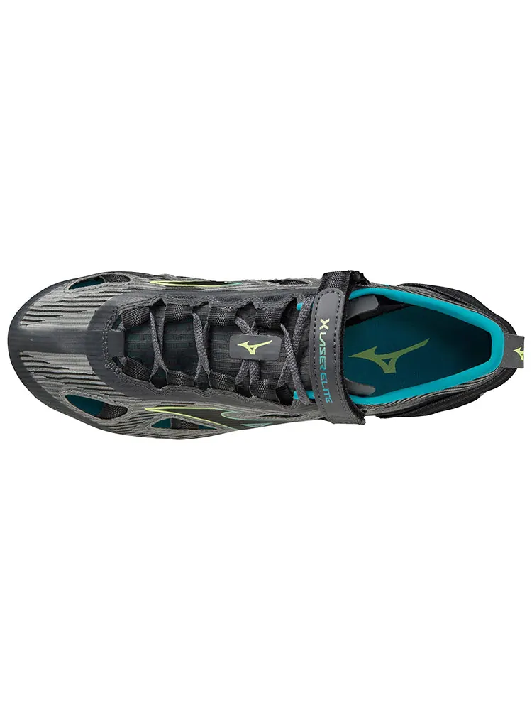 Беговые кроссовки Mizuno X-Laser Elite 2 'Gray Blue' — изображение 3 из 5, серый