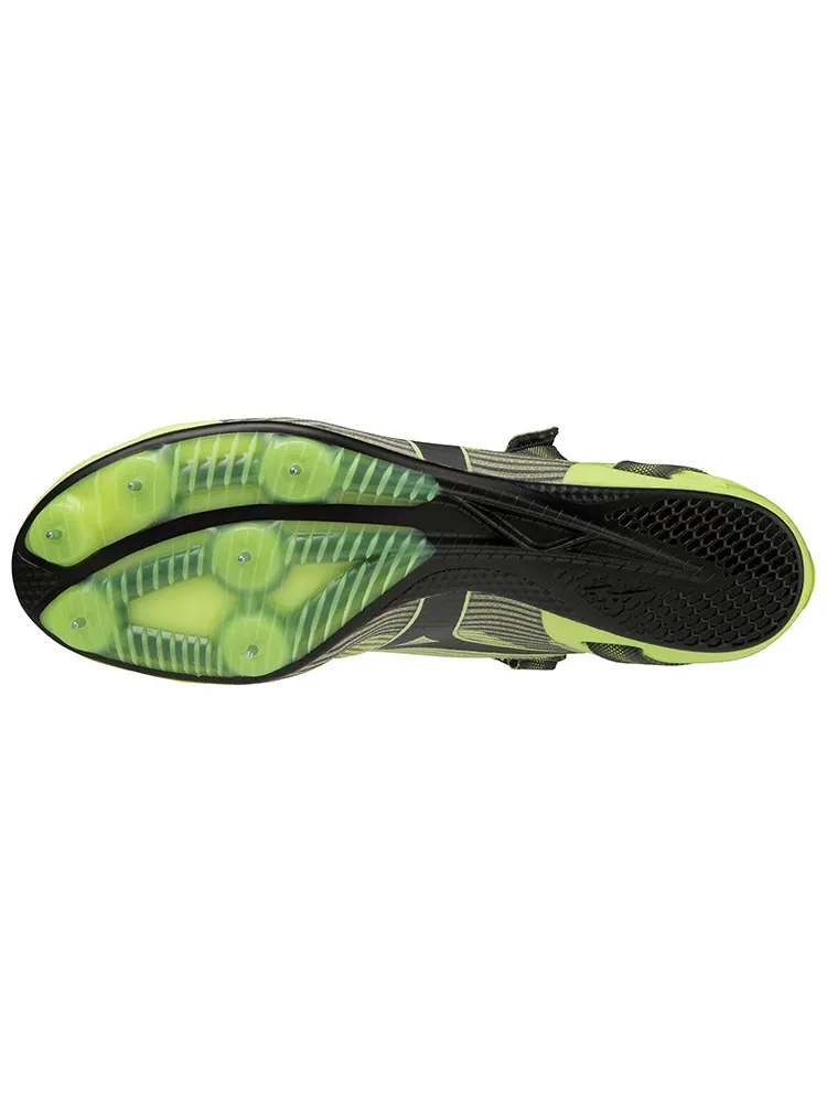 Беговые кроссовки Mizuno X Blast Elite 2 'Yellow Black' — изображение 5 из 5, черный