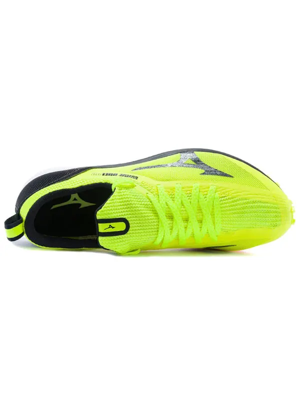 Кроссовки wave duel 2 wide 'yellow black' Mizuno — изображение 2 из 4, черный/зеленый