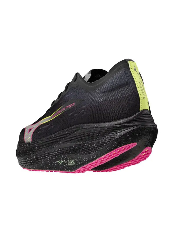 Кроссовки wave rebellion pro 2 'black silver pink tetra' Mizuno — изображение 4 из 4