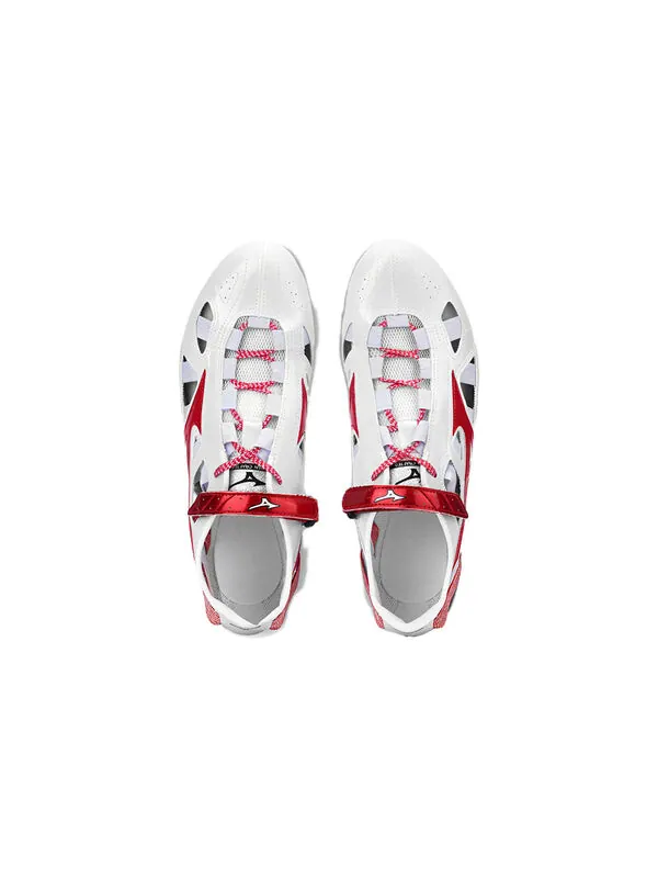 Кроссовки chrono inx sp 'white red' Mizuno — изображение 2 из 4, белый/красный