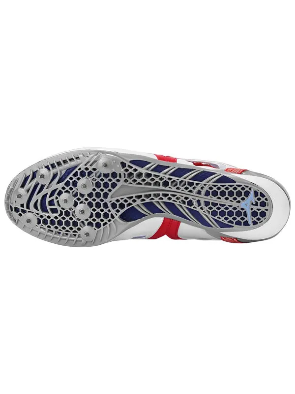 Кроссовки chrono inx sp 'white red' Mizuno — изображение 4 из 4, белый/красный