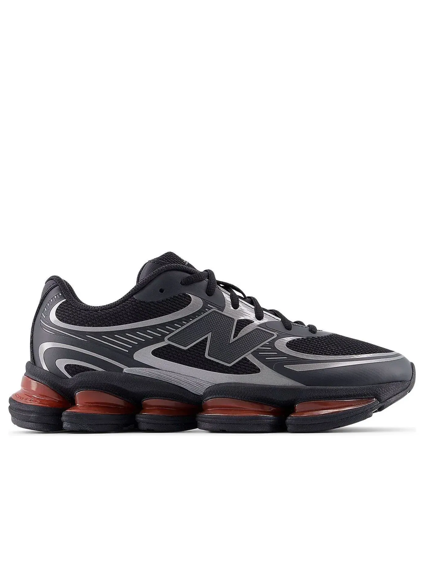 Кроссовки New Balance 2000 'Black Red' — изображение 2 из 5, черный