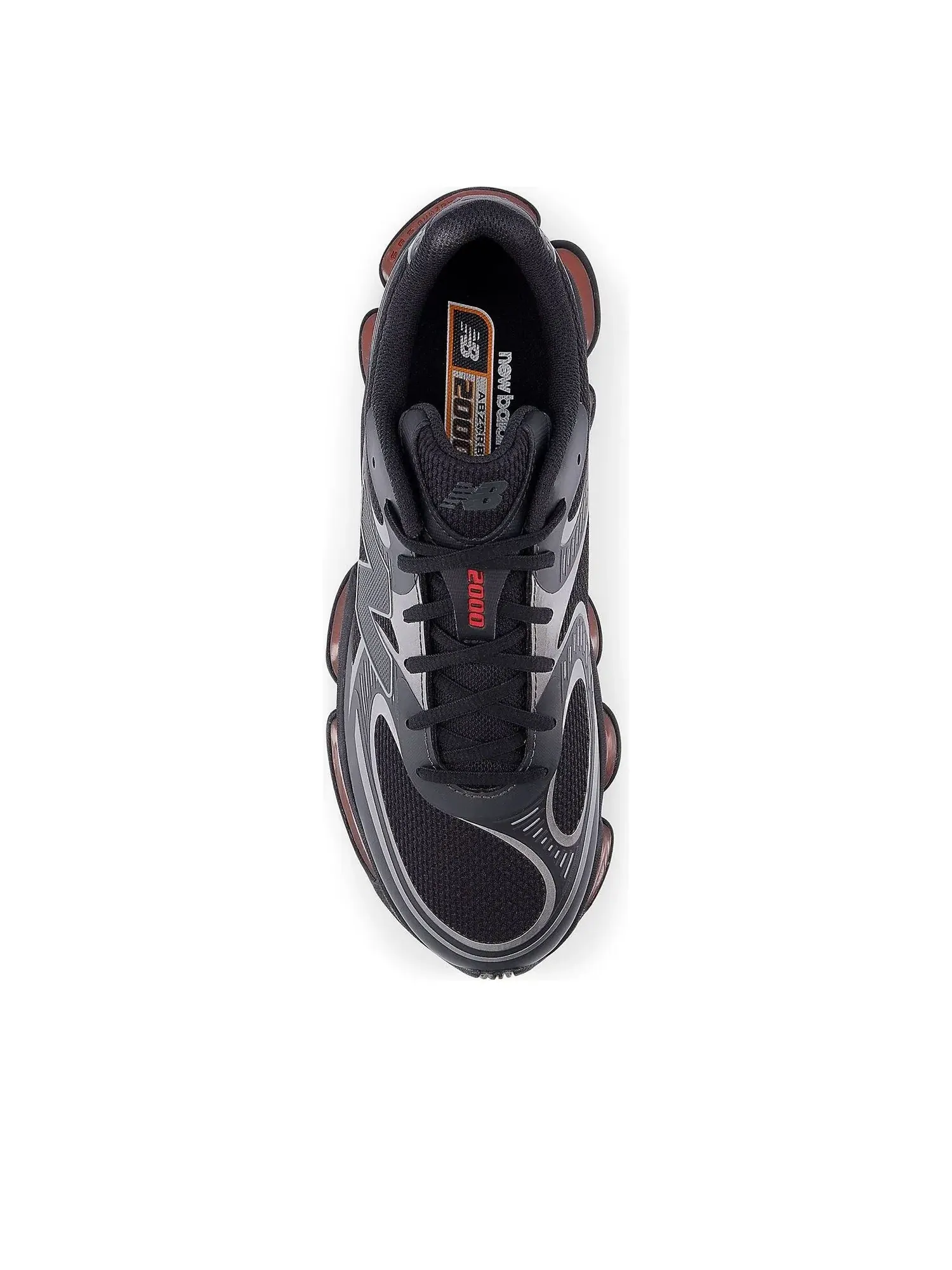 Кроссовки New Balance 2000 'Black Red' — изображение 3 из 5, черный