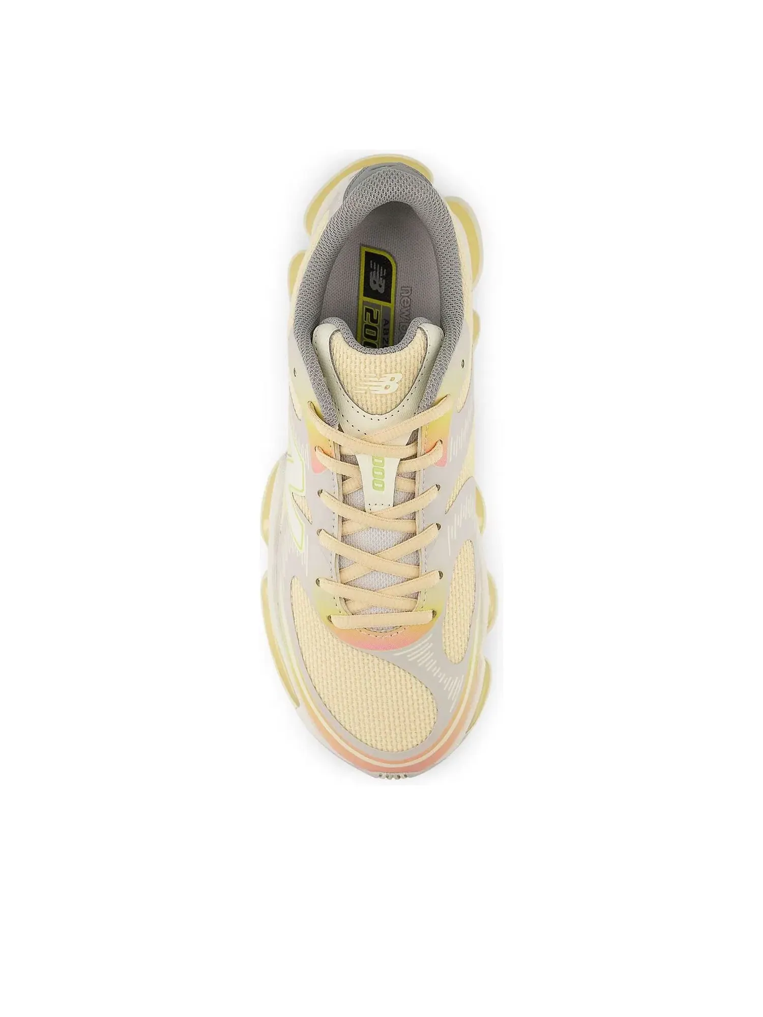 Мужские кроссовки с шнуровкой Abzorb 2000 New Balance — изображение 3 из 5, желтый