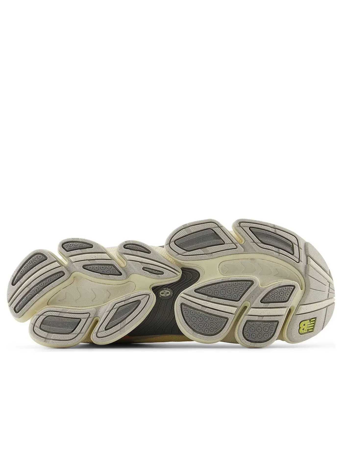 Мужские кроссовки с шнуровкой Abzorb 2000 New Balance — изображение 5 из 5, желтый