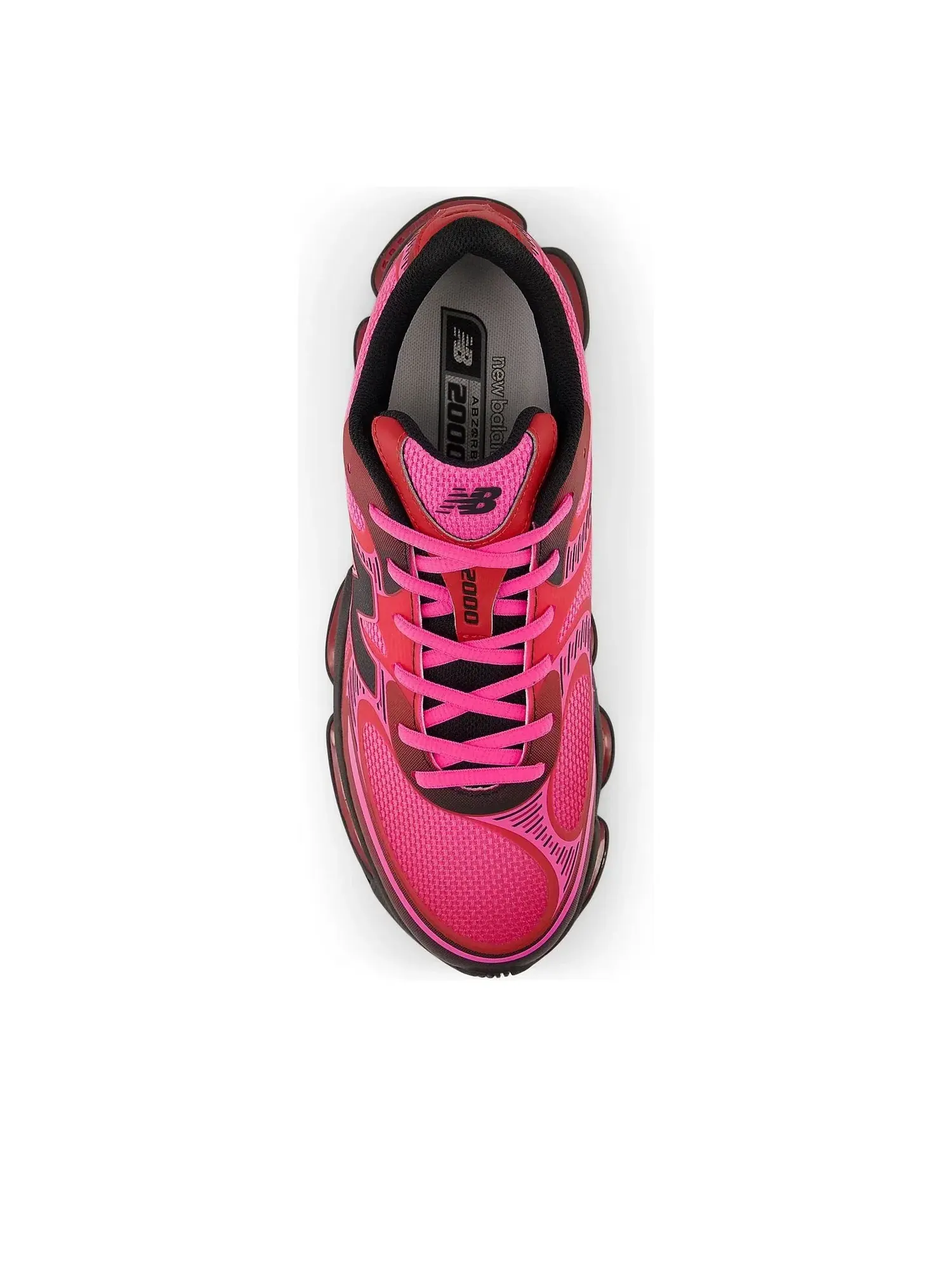 Кроссовки New Balance 2000 'Pink Heat Shadow Red Black' U200082I — изображение 3 из 5, розовый