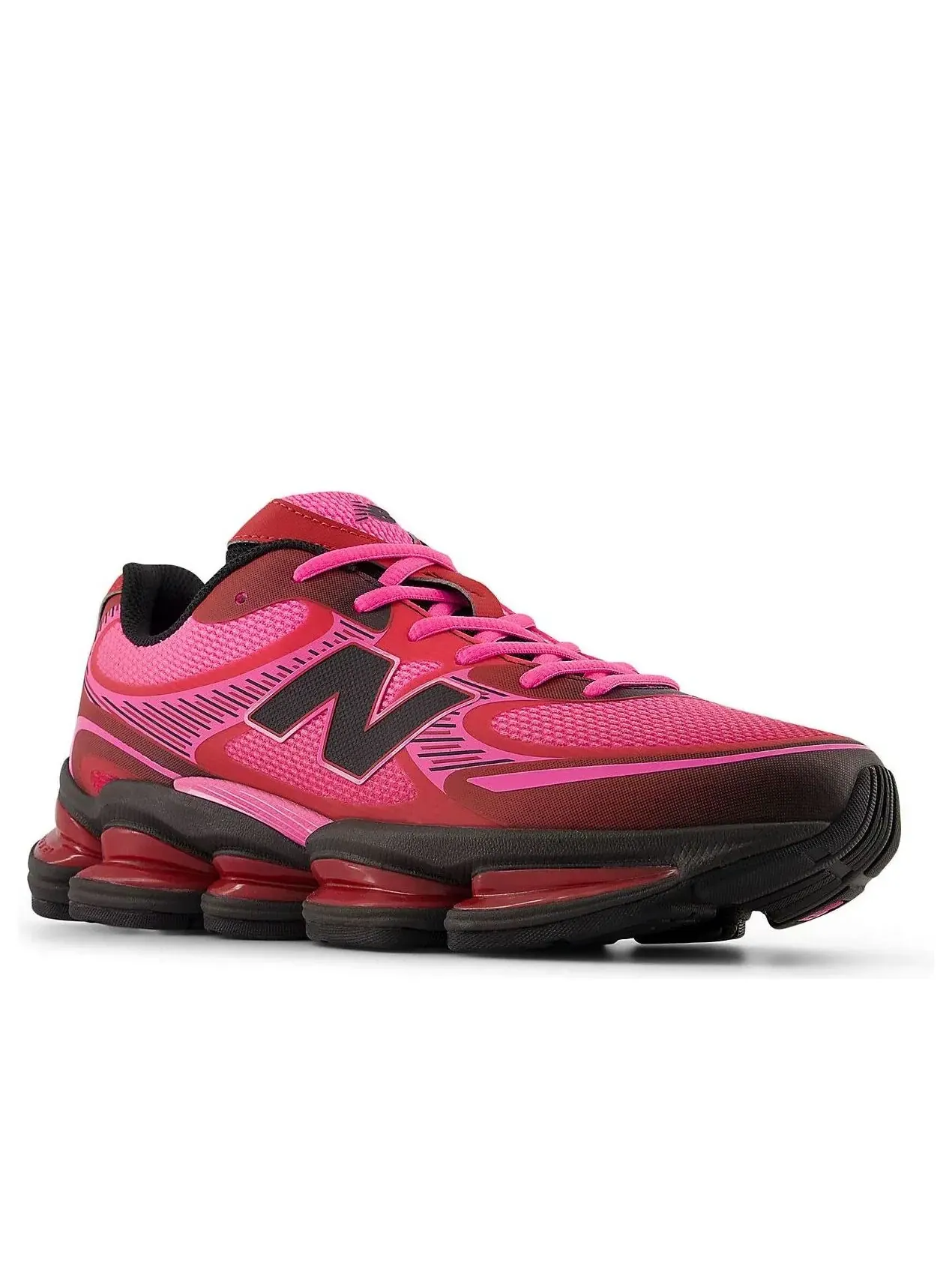 Кроссовки New Balance 2000 'Pink Heat Shadow Red Black' U200082I — изображение 4 из 5, розовый