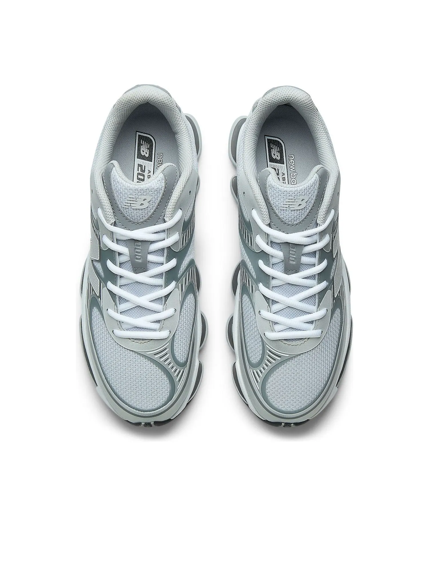 Кроссовки New Balance Abzorb 2000 'Pearl Grey' — изображение 3 из 6, серый/белый