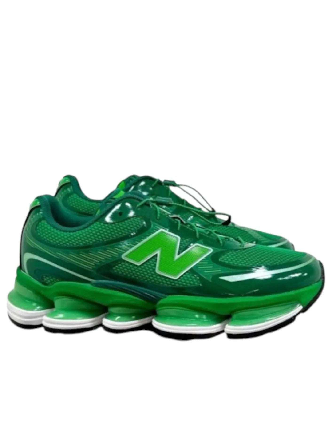 Кроссовки New Balance x Amine Abzorb 2000 'Biblioteca' — изображение 2 из 2, зеленый