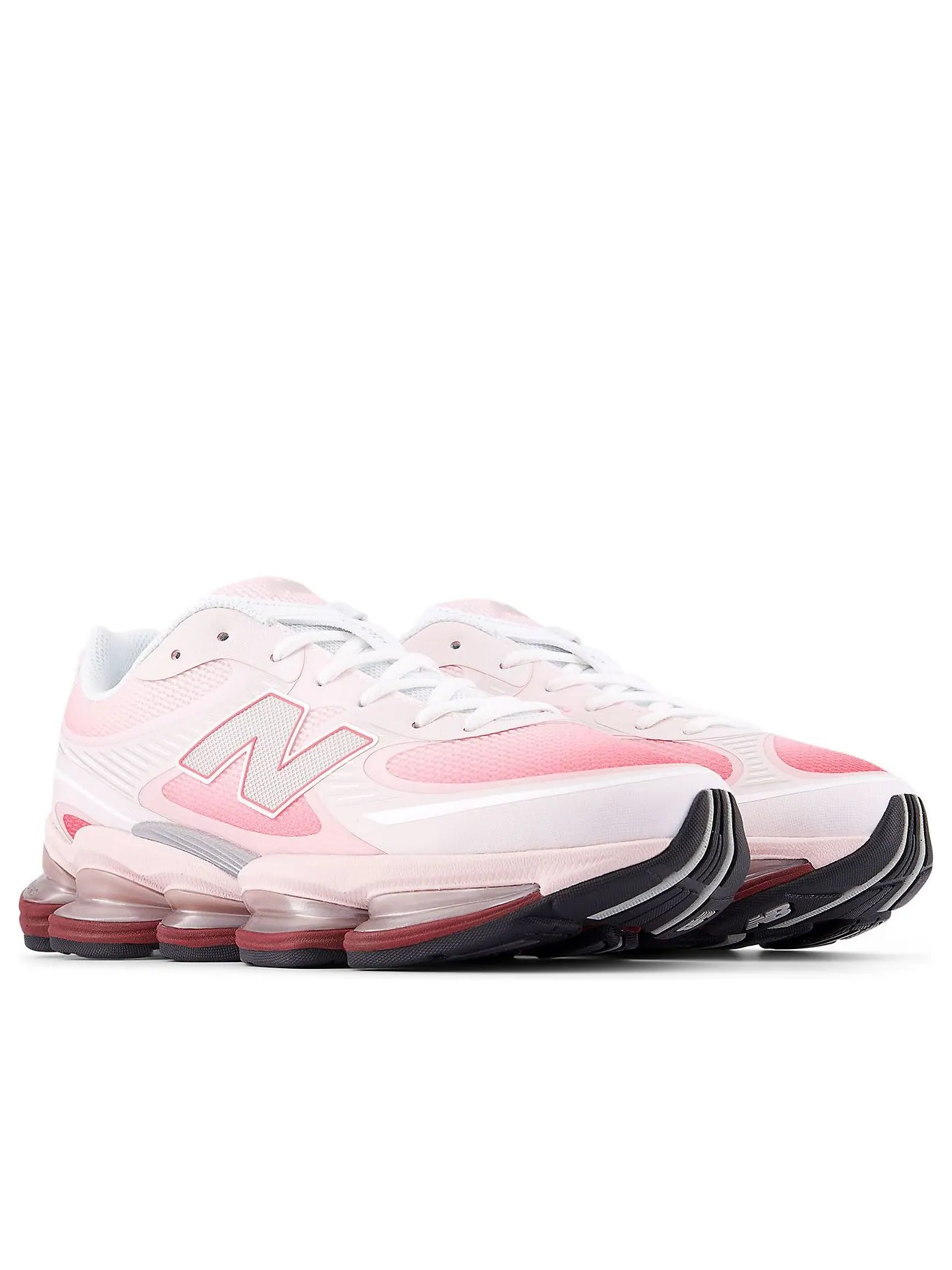 Кроссовки New Balance 2000 'Rose Sugar' — изображение 2 из 6, розовый//бордовый