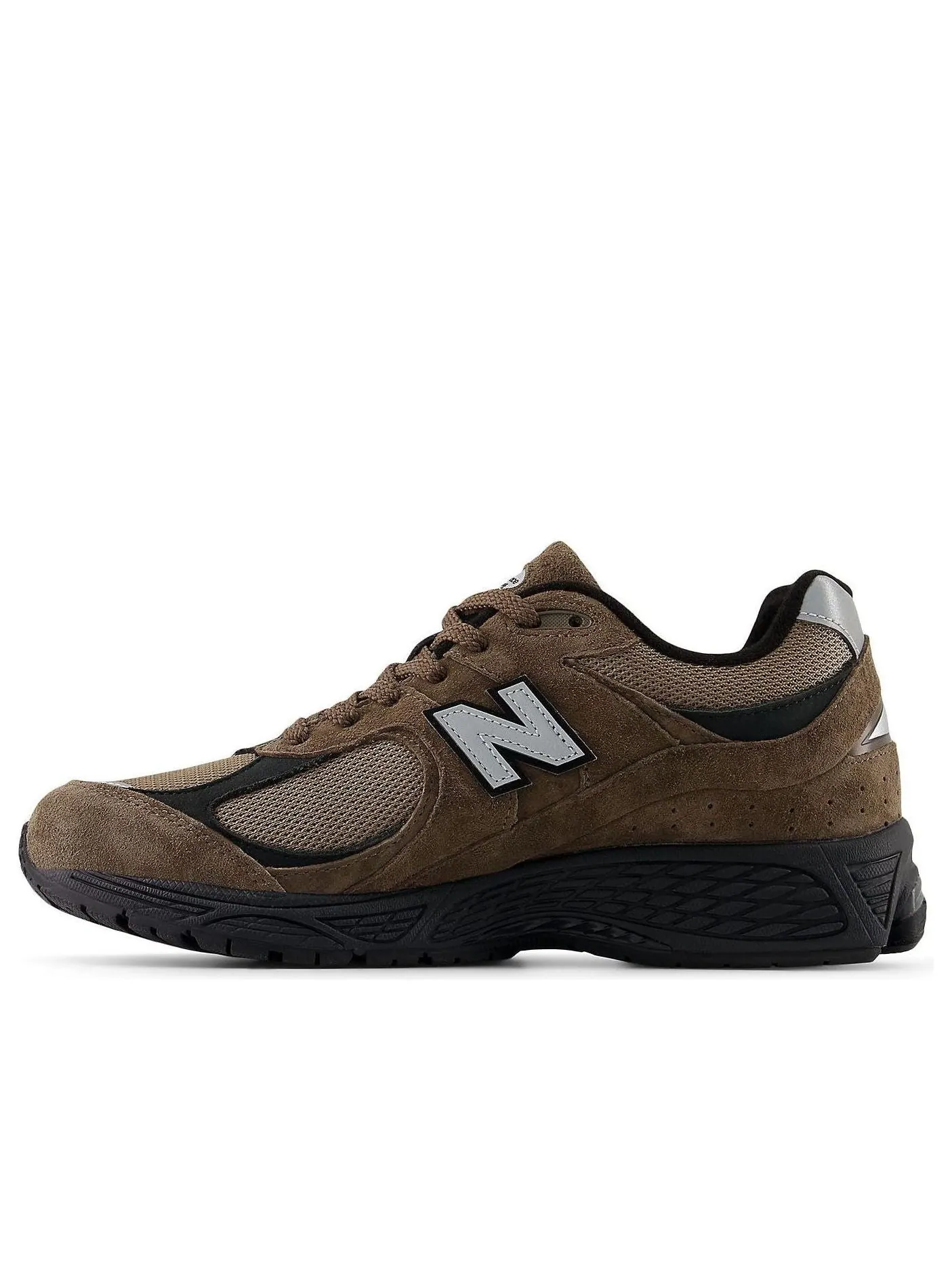 Кроссовки New Balance 2002R 'Dark Mushroom Black' — изображение 1 из 6, темный/черный