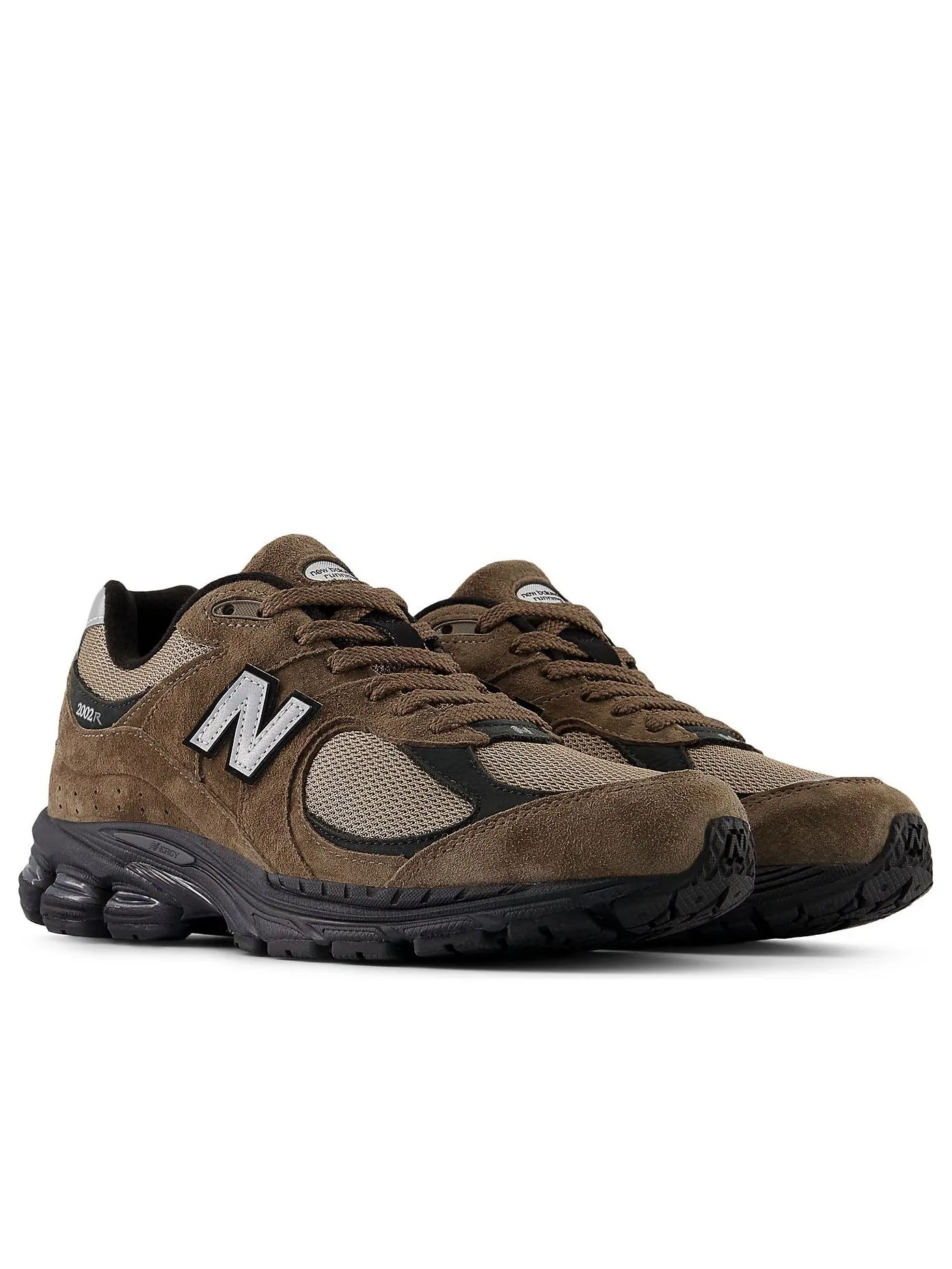 Кроссовки New Balance 2002R 'Dark Mushroom Black' — изображение 4 из 6, темный/черный