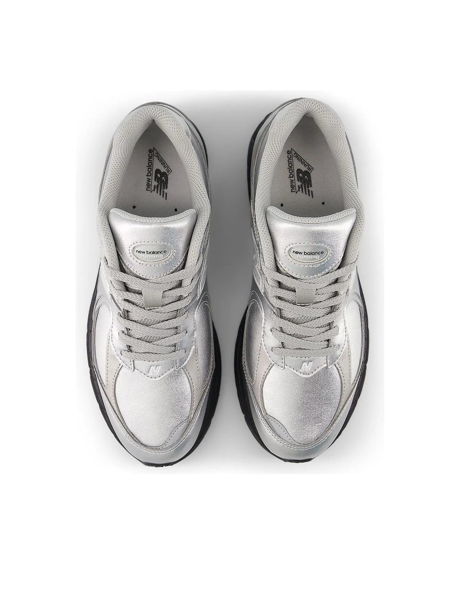 Кроссовки New Balance 2002R 'Metallic Silver' — изображение 3 из 6, серебряный