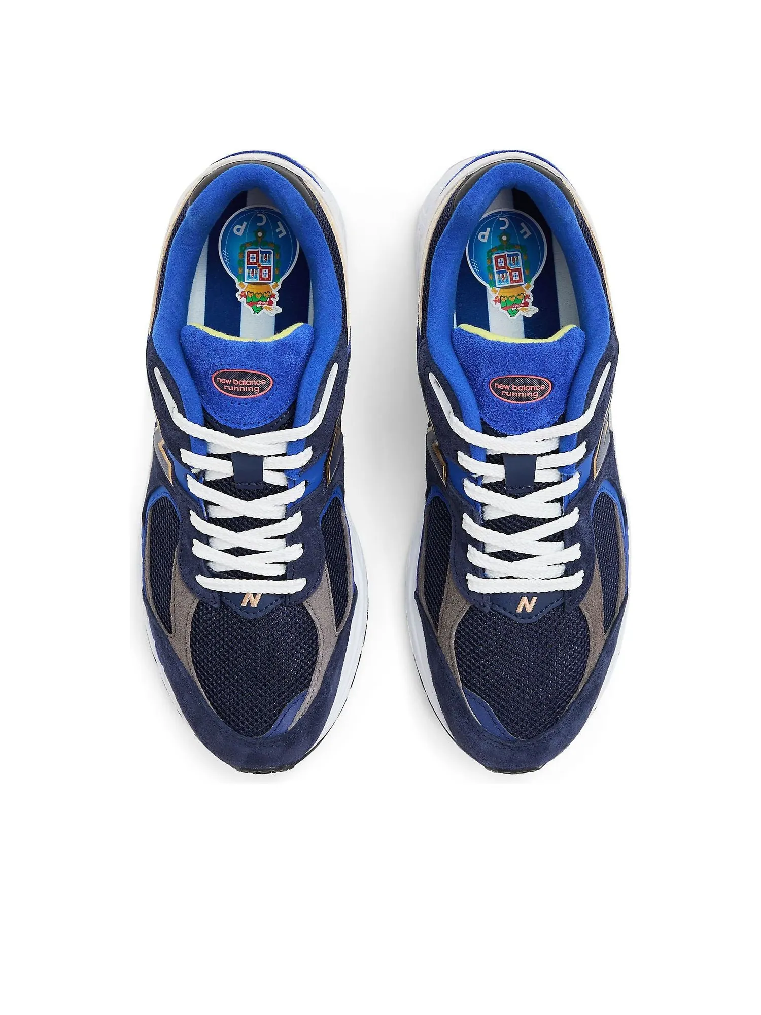 Кроссовки New Balance x FC Porto 2002R 'Royal blue' — изображение 4 из 6, синий