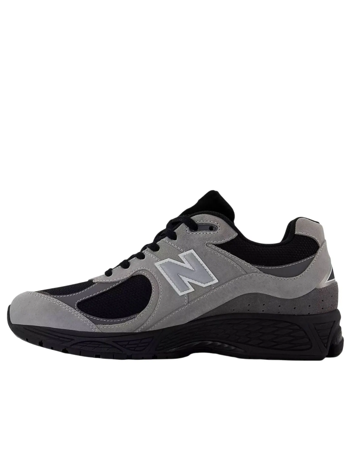 Кроссовки New Balance 2002R 'Grey Black' — изображение 1 из 5, серый/черный