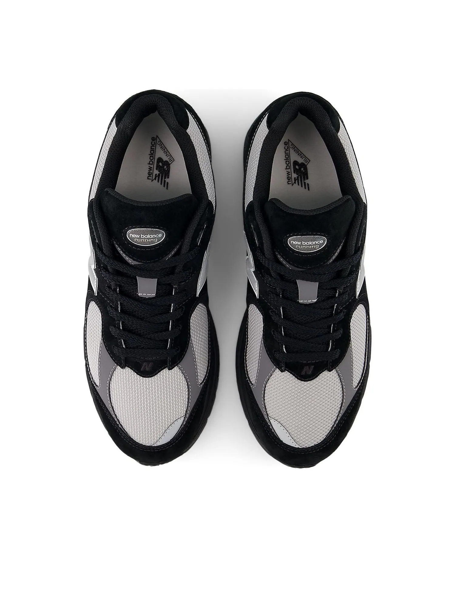 Кроссовки New Balance 2002R 'Серо-черный' — изображение 3 из 6, серый/черный