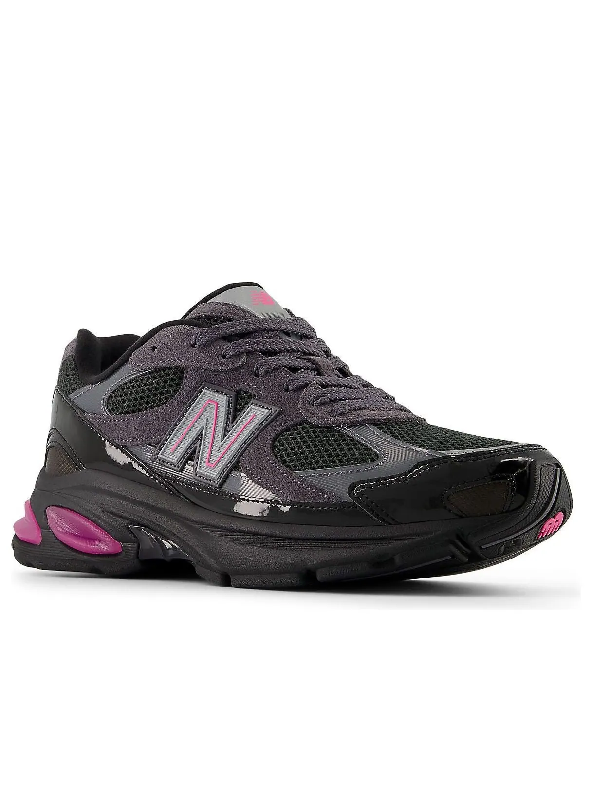 Кроссовки New Balance 2010 'Black Pink Heat Magnet' — изображение 4 из 5, черный/розовый