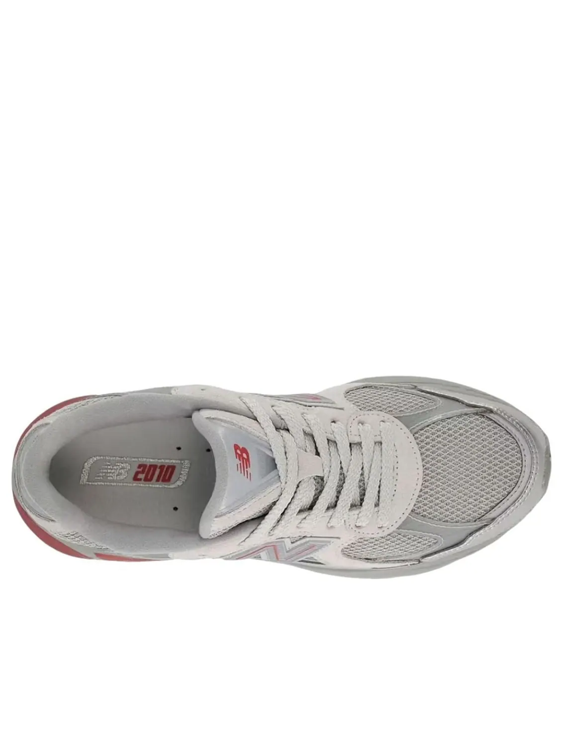 Кроссовки New Balance 2010 'Silver Red' — изображение 3 из 4, серебристый/красный