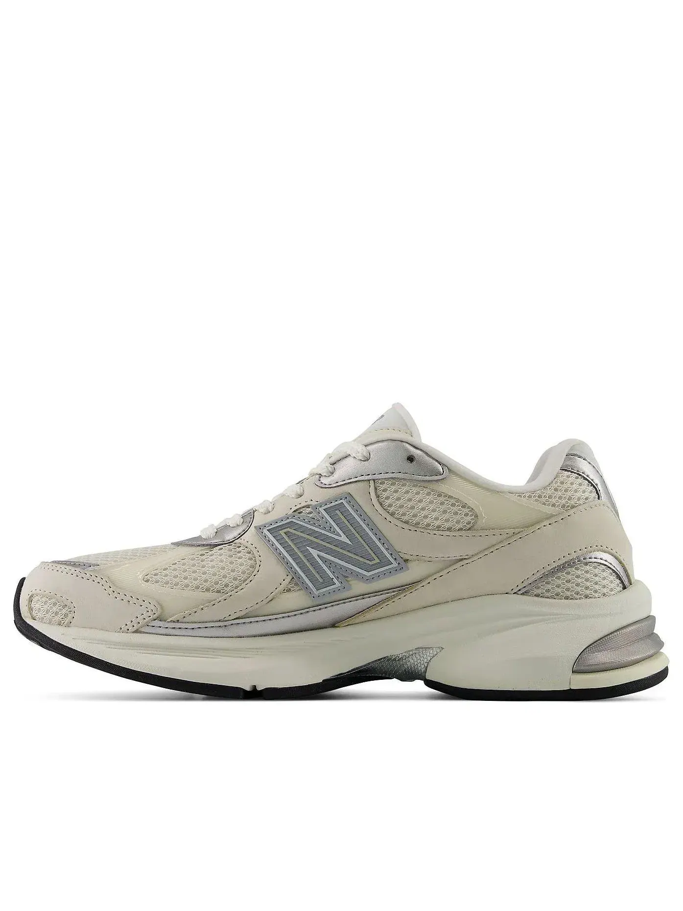 Мужские кроссовки с шнуровкой New Balance 2010 Sea Salt Wolf Grey — изображение 1 из 6, бежевый
