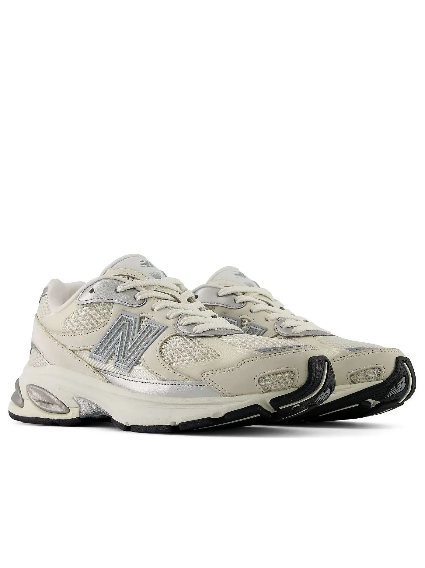 Мужские кроссовки с шнуровкой New Balance 2010 Sea Salt Wolf Grey — изображение 4 из 6, бежевый