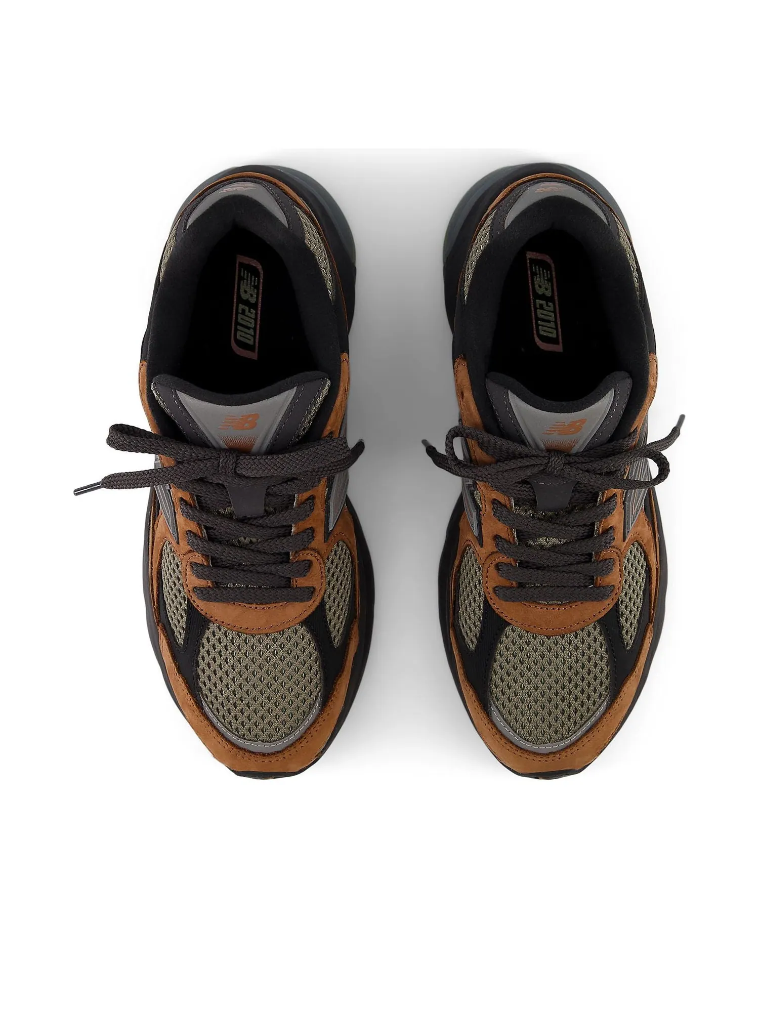 Кроссовки New Balance 2010 'Brown' — изображение 3 из 4, коричневый
