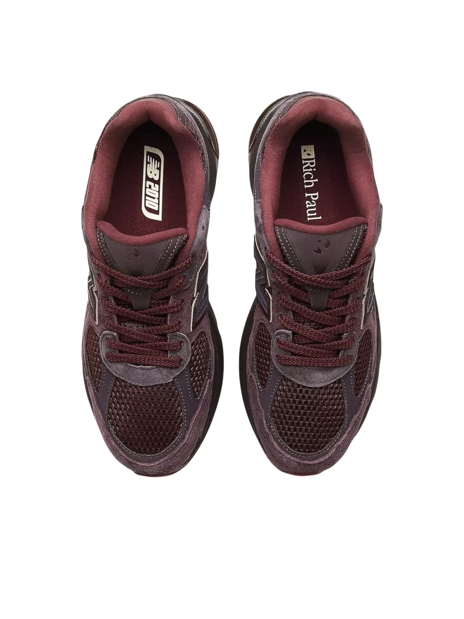 New Balance x Rich Paul 2010 'Plum Brown' — изображение 4 из 6, коричневый/бордовый