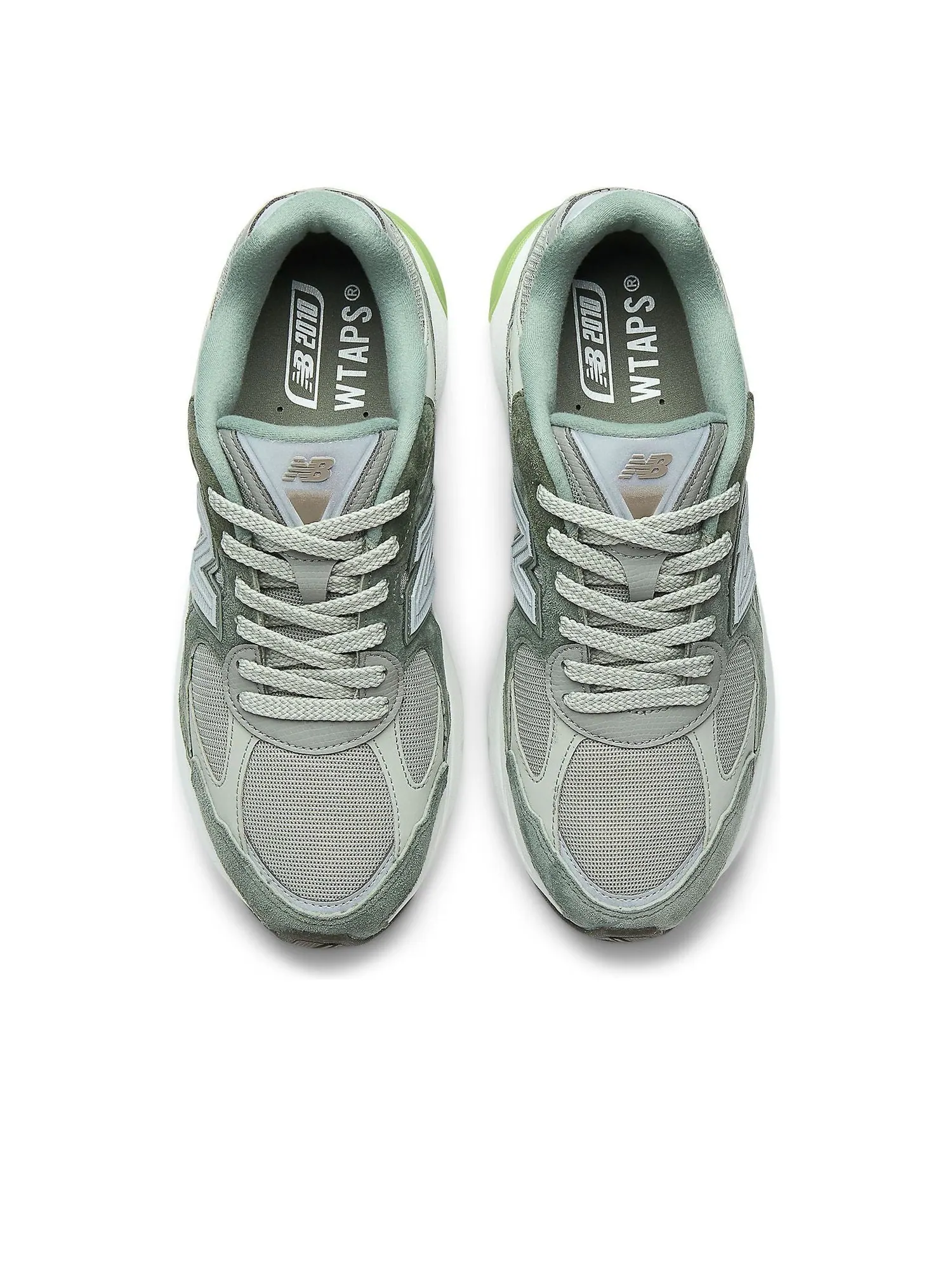 Кроссовки New Balance x WTAPS 2010 'Olive Drab' — изображение 3 из 6, оливковый зеленый