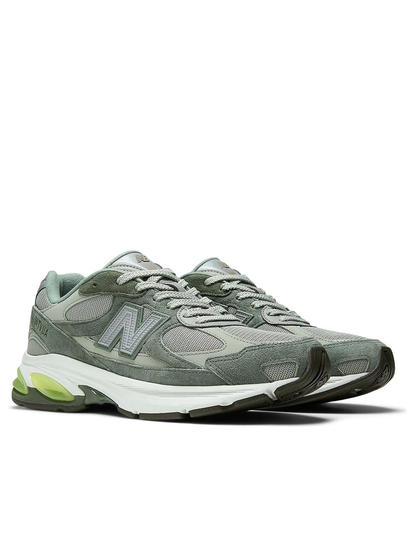 Кроссовки New Balance x WTAPS 2010 'Olive Drab' — изображение 4 из 6, оливковый зеленый