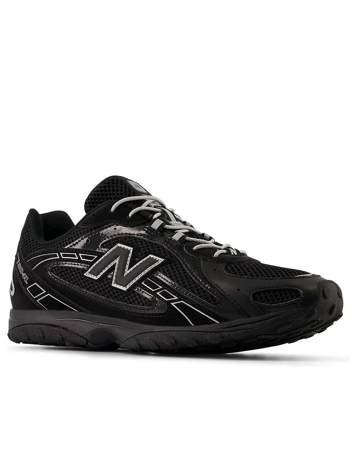 Кроссовки New Balance 204L 'Black Metallic Silver' U204L3TH — изображение 2 из 5, черный